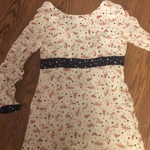 paul& joe sisters fox print half sleeve dress - Picture 3 of 5